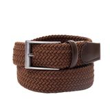 Pierre Cardin Örgü Erkek Kemeri (En 3,5) PC1745 (Kahve, 105 CM)