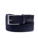 Pierre Cardin Örgü Erkek Kemeri (En 3,5) PC1745 (Lacivert, 125 CM)