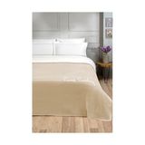 Pierre Cardin Pamuk Battaniye Logo Tek Kişilik Cappucino - Siyah - Gri - 150 x 200 cm