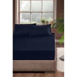Pierre Cardin Pamuk Lastikli Çarşaf 100X200 Lacivert