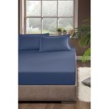 Pierre Cardin Pamuk Lastikli Çarşaf 120x200 İndigo Indigo