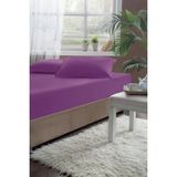 Pierre Cardin Pamuk Lastikli Çarşaf 120X200 Mürdüm
