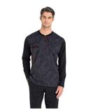 pierre cardin paris Pierre Cardin Pamuk Pijama Takımı, 2XL, THCL6VR08PC, Siyah, erkek