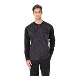 pierre cardin paris Pierre Cardin Pamuklu Pijama Takımı, 2XL, QP6K1E0K8R, Siyah, erkek