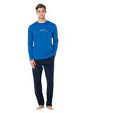 pierre cardin paris Pierre Cardin Pamuklu Pijama Takımı, 2XL, THCL1VR01PC, Saks, erkek