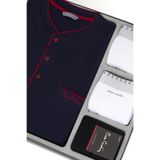 pierre cardin paris Pierre Cardin Pamuklu Pijama Takımı, M, Q2.U.0O.K0K.A0P.C, Lacivert, erkek