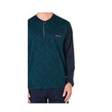 pierre cardin paris Pierre Cardin Pamuklu Pijama Takımı, S, QP6K1E0K8R, Yeşil, erkek
