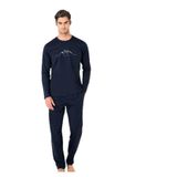 pierre cardin paris Pierre Cardin Pamuklu Pijama Takımı, XL, THCL1VR01PC, Lacivert, erkek