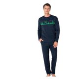 pierre cardin paris Pierre Cardin Pamuklu Pijama Takımı, XL, THCL6VR04PC, Lacivert, erkek
