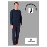 pierre cardin paris Pierre Cardin Pamuklu Pijama Takımı, XL, THCL9VR6PC, Lacivert, erkek