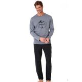 pierre cardin paris Pierre Cardin Pijama Takımı Koyu Gri, 2XL, 6.SO.0.WE.9.TO.7.P.C, Koyu Gri, erkek