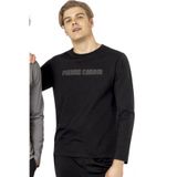 pierre cardin paris Pierre Cardin Pijama Takımı Pamuk, L, PC6093PENT, Siyah, erkek