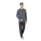 pierre cardin paris Pierre Cardin Pijama Takımı Pamuklu, XL, P6C0C9C5C, Füme, erkek