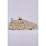Pierre Cardin PC-30679 Ortapedik Tabanlı Hava Alan Fileli ve Bağcıklı Bej Erkek Sneaker Ayakkabı