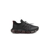 Pierre Cardin PC-31364 3385 Siyah Kırmızı Erkek Spor Ayakkabı