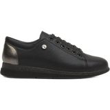 Pierre Cardin PC-51935-3441 Siyah Parlak Kadın Günlük Ayakkabı