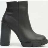 Pierre Cardin PC-54112 Siyah Platform Topuklu Kadın Bot