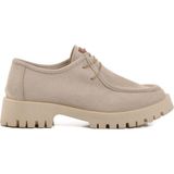 Pierre Cardin PC-54319 Z Bej Süet Kadın Casual Ayakkabı