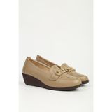 Pierre Cardin Pc - 54948 Kadın Rahat Taban Dolgu Topuk Ayakkabı - Vizon