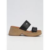 Pierre Cardin®| PC-7210- 3807 Siyah-Kadın Topuklu Terlik