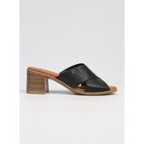 Pierre Cardin® | PC-7219 - 3807 Siyah-Kadın Topuklu Terlik