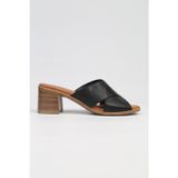 Pierre Cardin® | PC-7219 - 3807 Siyah-Kadın Topuklu Terlik