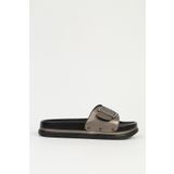 Pierre Cardin ® | PC-7424 - 3485 Platin - Kadın Terlik