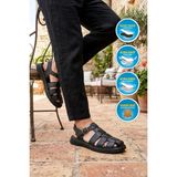 Pierre Cardin PC-7462 M Siyah Erkek Sandalet