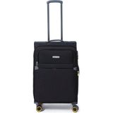 Pierre Cardin PC6000-02 Ultra Light Siyah Unisex Orta Boy Valiz