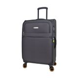 Pierre Cardin PC6000 Ultra Light Hafif Lüx Kumaş Büyük Boy Gri Valiz