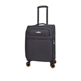 Pierre Cardin PC6000 Ultra Light Hafif Lüx Kumaş Kabin Boy Gri Valiz