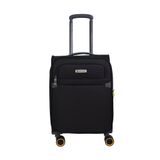 Pierre Cardin PC6000 Ultra Light Hafif Lüx Kumaş Kabin Boy Siyah Valiz