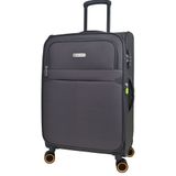 Pierre Cardin PC6000 Ultra Light Hafif Lüx Kumaş Orta Boy Gri Valiz