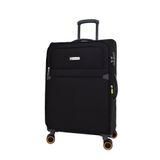 Pierre Cardin PC6000 Ultra Light Hafif Lüx Kumaş Orta Boy Siyah Valiz