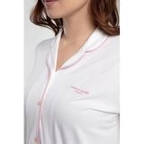 Pıerre Cardın PC7715 Bayan Kısa Kollu Gömlek Pijama KREM
