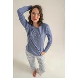 Pierre Cardin Pc9270-S Kadın Uzun Kollu Pijama Takımı