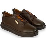 Pierre Cardin Pce-9701 Erkek Hakiki Deri Sneaker Ayakkabı - Kahverengi