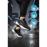 Pierre Cardin PCI-10033 M Siyah-Beyaz Erkek Spor Ayakkabı