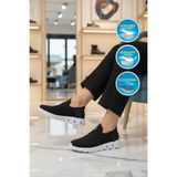 Pierre Cardin PCI-10101 G Siyah-Beyaz Kadın Spor Ayakkabı