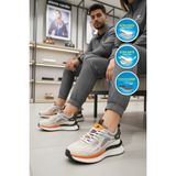 Pierre Cardin PCI-10106 Z Beyaz-Kahve Unisex Spor Ayakkabı - Beyaz - Kahverengi
