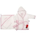 Pierre Cardin Pembe Bebek Bornoz Seti