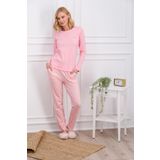 Pierre Cardin Pembe Çizgili Kadın Pijama Takımı