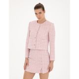 Pierre Cardin Pembe Tüvit Crop Ceket 50282077-vr041