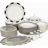 Pierre Cardin Pendor Çok Renkli 12 Kişilik Yemek Takımı