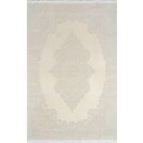 Pierre Cardin Pier Zen HG07A Krem Gri Viskon Akrilik Yumuşak Leke Tutmaz Silinebilir Halı