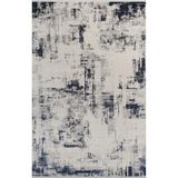 Pierre Cardin Pier Zen HG10A Krem Lacivert Viskon Akrilik Yumuşak Leke Tutmaz Silinebilir Halı KREM MAVİ 100 x 200