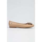 Pierre Cardin Pierre Cardin® | Pc-53104- 3592 Bej Cilt-Kadın Babet Günlük Ayakkabı