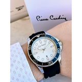 Pierre Cardin PR.08.CD.1008 Silikon Kordon Erkek Kol Saati 30 mt Su Gecirmez - Siyah