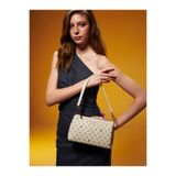 Pierre Cardin Premium Line Bej Monogram Kadın Çapraz Omuz Çantası 05PO25Y10336