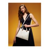 Pierre Cardin Premium Line Beyaz Monogram Kadın Omuz Çantası 05PO25Y10325